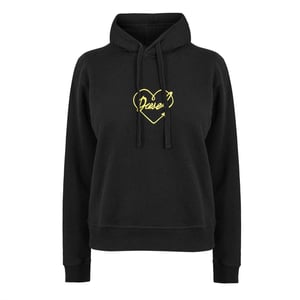 Diesel Dames Hart Regular Lange Mouwen Hoodie (Zwart)