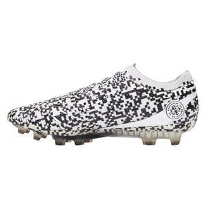 Under Armour Unisex Volwassen Elite Pixelated Firm Ground Voetbalschoenen (Zwart/Wit)