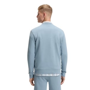 Boss Heren Westart Premium Katoenen Sweatshirt met Crew Hals (Blauw)