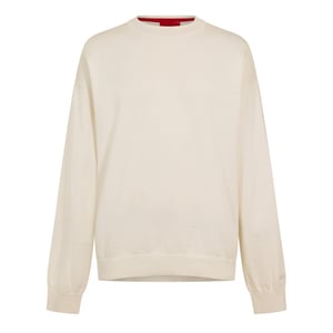 Hugo Geribd uniseks sweatshirt voor volwassenen (Wit)