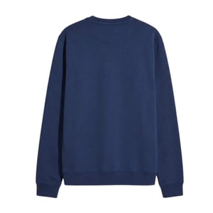 Farah Heren-sweatshirt met ronde hals van biologisch katoen (Blauw)