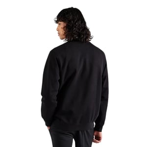 Hugo Heren-sweater van French Terry met contrasterend logo (Zwart)