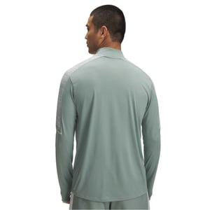 Under Armour Heren Technisch Hardloopshirt met Lange Mouwen (Groen)