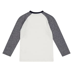 Farah Raglan-baseball-T-shirt voor kinderen (Grijs)