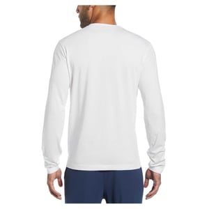 Original Penguin Katoenen T-shirt met lange mouwen voor heren (Helder wit)