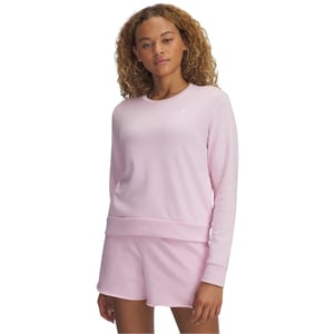 Under Armour Dames/Dames Rival Badstof Sweatshirt (Roze)