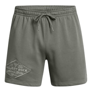 Under Armour Heren Project Rock Sweat Shorts (Groen)