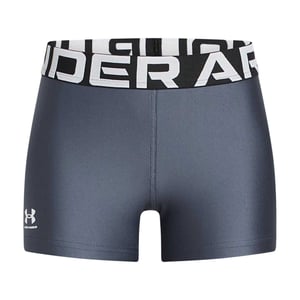 Under Armour Compressieshorts voor meisjes (Grijs/Wit)