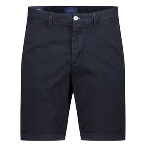 Gant Heren Chino Shorts van Sunfaded Katoen (Blauw)