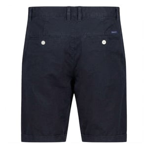 Gant Heren Chino Shorts van Sunfaded Katoen (Blauw)