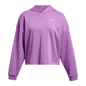 Under Armour Dames/Dames Rival Terrycloth Oversized Hoodie (Paars)