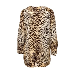 Valentino Miss V Luipaardprint Top - '90s