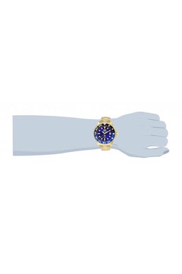 Invicta Grand Diver 27971 Herenhorloge - Automatisch Uurwerk - Roestvrij Staal met Blauwe Wijzerplaat - 47 mm