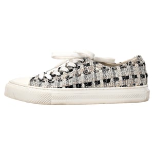 Stuart Weitzman Goldie Sneakers in Multicolor Tweed