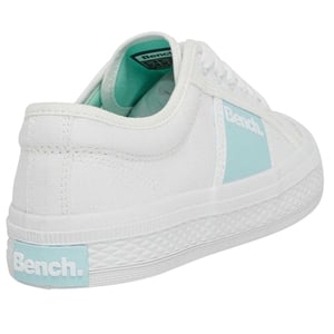 Bench Dames/Dames Vicky Canvas Trainers (Wit)