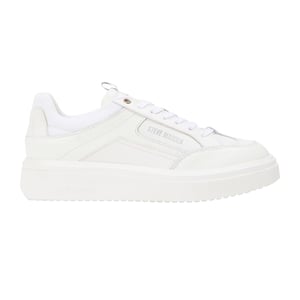 Steve Madden Heren Orlando leren sneakers (Wit)