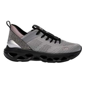 Steve Madden Surge Mesh-sportschoenen voor dames (Donkergrijs)