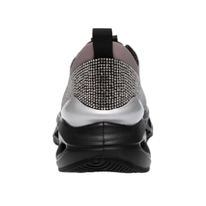 Steve Madden Surge Mesh-sportschoenen voor dames (Donkergrijs)