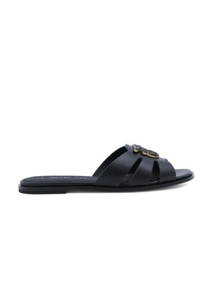 Pinko Slippers Zwart