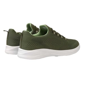 Donnay Dames/Dames Gebreide Platte Trainers (Leger Groen)