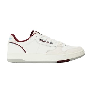 Reebok Unisex leren pumps voor volwassenen (Krijt/Grijs)