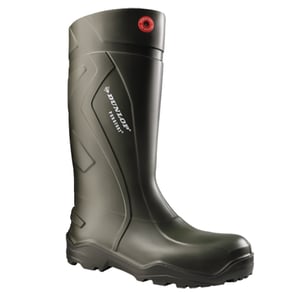 Dunlop Unisex Purofort Plus Wellington Laarzen voor volwassenen (Groen)