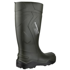 Dunlop Unisex Purofort Plus Wellington Laarzen voor volwassenen (Groen)
