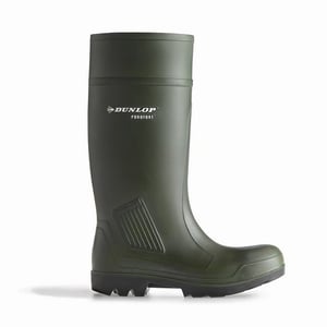 Dunlop D460933 Purofort PRO Niet-veiligheidslaarzen / Herenlaarzen / Gewone rubberen putten (Groen)