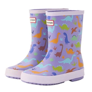 Hunter Kinder/Kinderen Dinosaurus Wellington Laarzen (Paars)