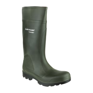 Dunlop Volwassenen unisex Purofort Professional Wellington Laarzen (Groen)