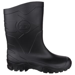 Dunlop Dee Calf K580011 Heren Wellington Laarzen (Zwart)