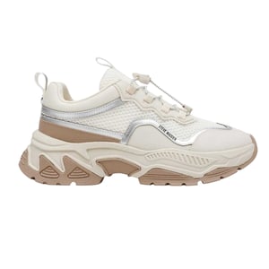 Steve Madden Dames Chunky Flat Sneakers (Crème)