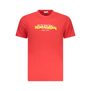 Ice Iceberg Beachwear Logo Rood T-shirt