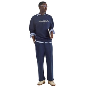 Nautica Heren Jenson Sweatshirt (Donkere marine)