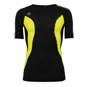 Skins Lichtgewicht compressieshirt voor heren (Zwart)
