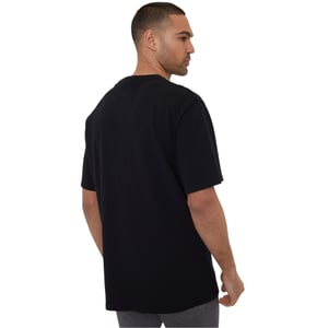Threadbare Heren T-shirt met wafelpatroon, normale pasvorm (Zwart)