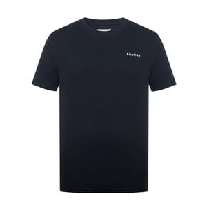 Firetrap Katoenen heren-T-shirt (Zwart)
