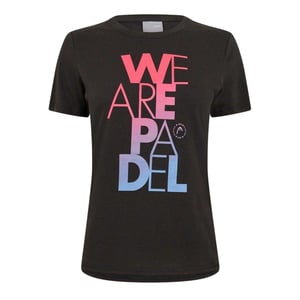Head Dames/Dames vet T-shirt (Zwart)