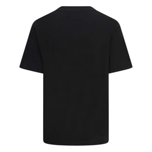 Blank Essentials Dames Logo Oversized Boyfriend T-Shirt (Zwart)
