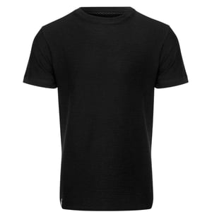 Threadbare Falkland-T-shirt van gebreid materiaal voor heren (Zwart)