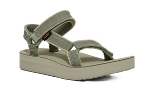 Teva Midform Universal Canvas Dames Sandalen in Zeewier