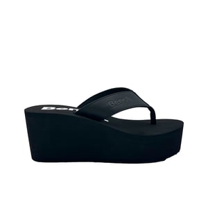 Bench Vacay Dames Zwarte Slippers