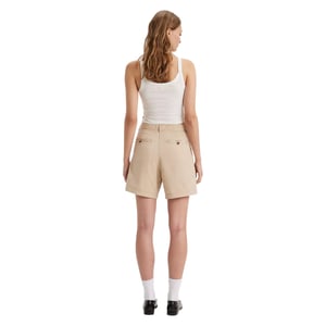 Levi's Dames Geplooide Shorts (Safari)