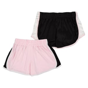 Reebok Meisjesshort met logo (Set van 2) (Roze Dame)