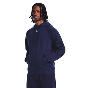 Under Armour Heren fleece hoodie (Middernacht marine)