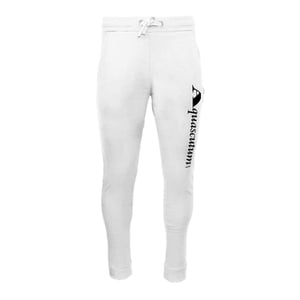 Aquascutum Joggers met logo heren (Wit)