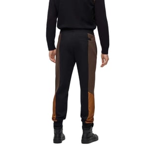 Boss Heren Lamont Colour Block Slim Joggingbroek (Groen)