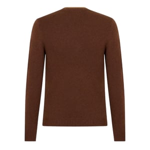 Levis Heren Batwing Logo Crew Hals Trui (Bruin)