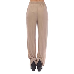 Vero Moda Dames/Dames Plisse Broek Met Wijde Pijpen (Mink)