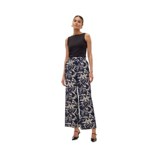 Vero Moda Dames/dames Brede Beenbroek (Navy Blazer)
